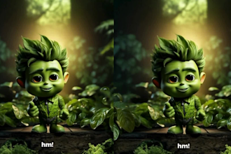 do stunning 3d ai animation videos with voiceover, virtual avatar, faceless reel