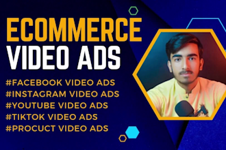 edit ecommerce video ads for instagram,facebook,tiktok,yt