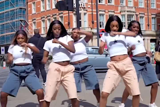 choreography amapiano afrobeat african gospel dance, tiktok group african afro