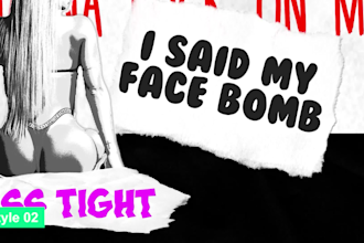 create a modern animated lyric video