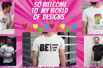 create a homosexual tshirt design lgbtq gay homo