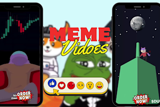 do meme coin 2d art meme character design crypto meme coin solana videos