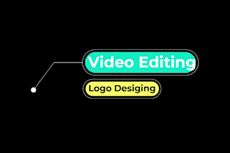 video editing and logo designing