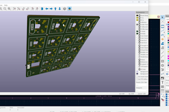 do pcb for robot, modbus, sensor atmega328p esp32 with 3d arduino, altium design