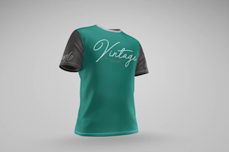 do professional 360 rotation animated mockup for t shirt and hoodie in 24hrs