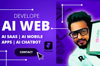 develop ai website ai software ai saas ai mobile app ai chatbot