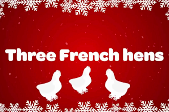 create a magical hand drawn lyric video for your christmas song, christmas video
