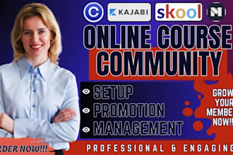 setup skool community mighty network circle so online course community manager