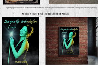 custom posters for events, promotions, or advertising