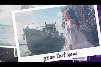 transform your photos into unforgettable memories in a video presentation