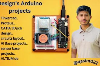 do arduino programming,  projects and assembles circuits