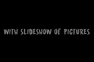 make a lyric video of your song or a slideshow of your pictures