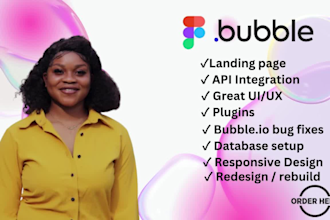 build framer website bubble io webflow website landing page figma framer spline