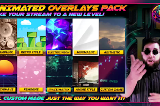 design all animated overlays for any platform