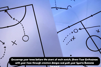 create professional  flyer and poste match day schedule