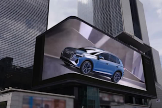 create 3d billboard animation, 3d anamorphic animation, cgi ads, vfx animation