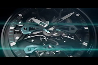 create professional 3d watch design and animation for 3d product showcase