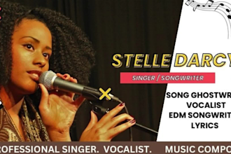 be your songwriter, lyrics, female songwriter, backing vocal, acoustic, blues