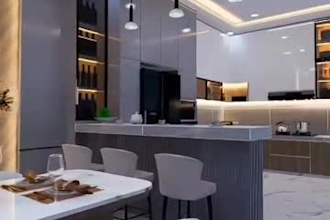 redesign kitchen interior, bedroom, living room, bathroom in 3d render and model