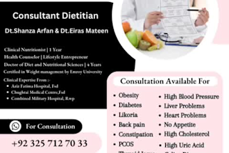 be your dietitian for weight loss diet plan