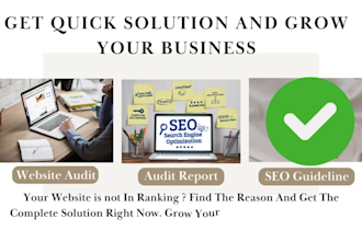 audit your website and provide completely SEO guideline