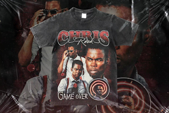 design dope and catchy vintage bootleg rap tee