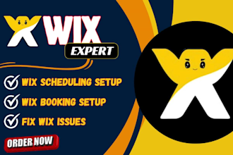 setup wix scheduling, fix wix scheduling, issue setup wix booking blog
