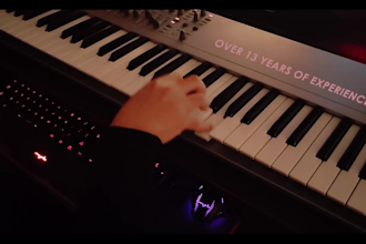 be your inspirational  piano player