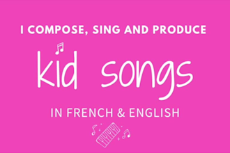 compose and sing your song in english or french