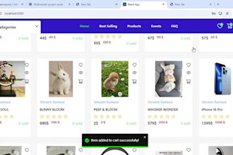 create a custom multivendor ecommerce website