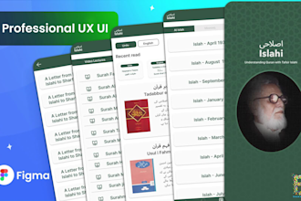 design figma or photoshop , web template or mobile design