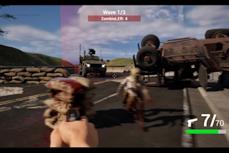 make first person shooting game in unreal engine