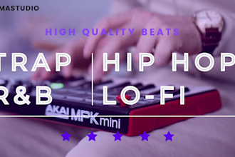 remake any beat for you, rap hip hop lofi jersey club