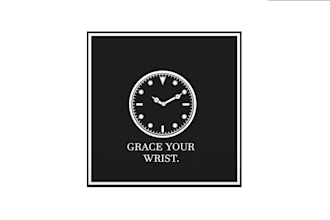 create a luxury, minimalist, watch logo to make your brand top