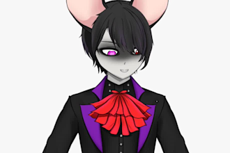 rig custom live 2d vtuber model,2d vtuber rigging using live 2d