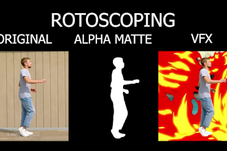 do vfx, rotoscoping, chroma keying professionally