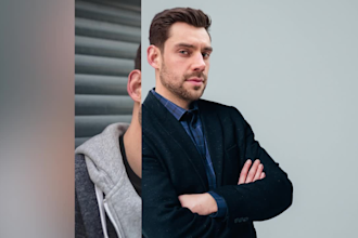 do professional business headshots, for linkedin profile