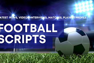 research and write engaging football scripts for your youtube channel