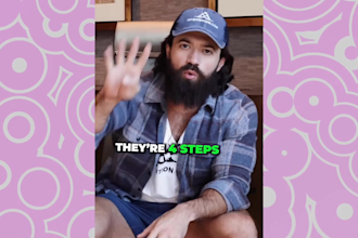 do short form video editing for tiktok, shorts and reels with captions