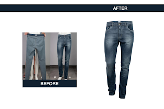 provide ghost mannequin neck joint service