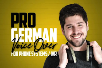 record pro voicemail greetings, IVR prompts, phone system messages in HD voice