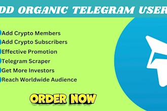 grow crypto telegram promotion, telegram subscribers, telegram marketing