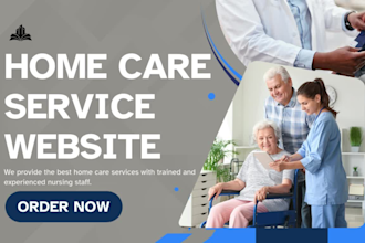build home care website assisted medical website do healthcare sales marketing