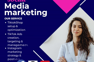 be your instagram marketing social media content creator tiktok shop ads set up