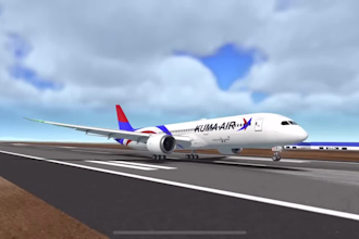create a travelling plane animation for vlogs and video