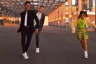 create a personalized shuffle dance, afro dance video for your track