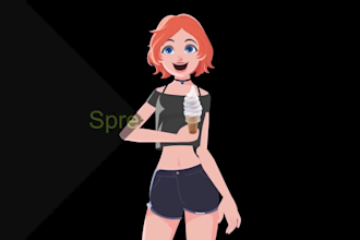 do custom 2d animated explainer video or cartoon animation