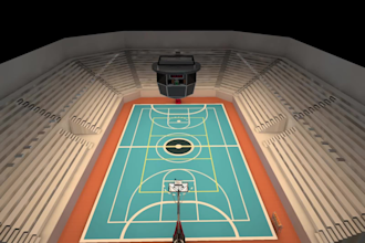lighting design for sport area