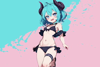 create nsfw animation with sound design, for anime, image,