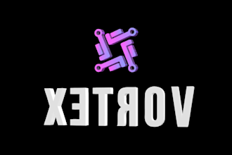 create a 3d rotating logo spinning animation